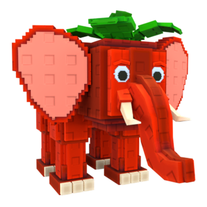 Strawberry Elephant brainrot — Mythical tier, $2,300 per second