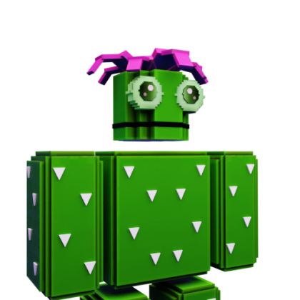 Noob Cactus brainrot — Godly tier, $10,000 per second