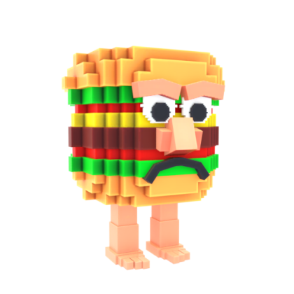 Burguro brainrot — Rare tier, $64 per second